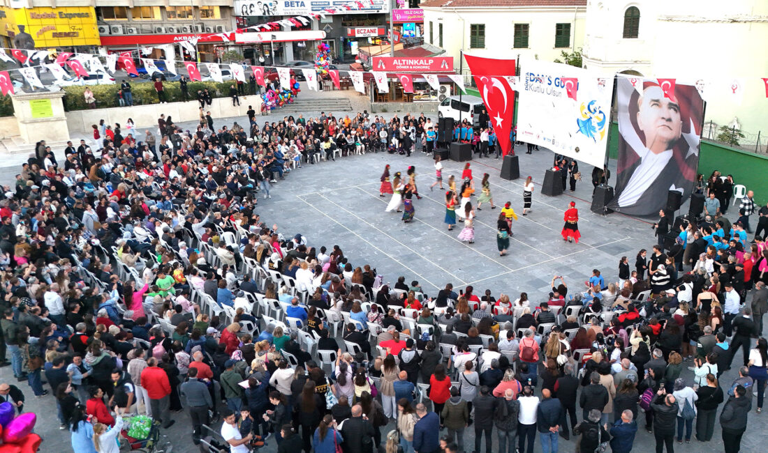 Ertelenen Dünya Dans Günü kutlaması, Hıdırellez akşamında Bornova’yı renk cümbüşüne