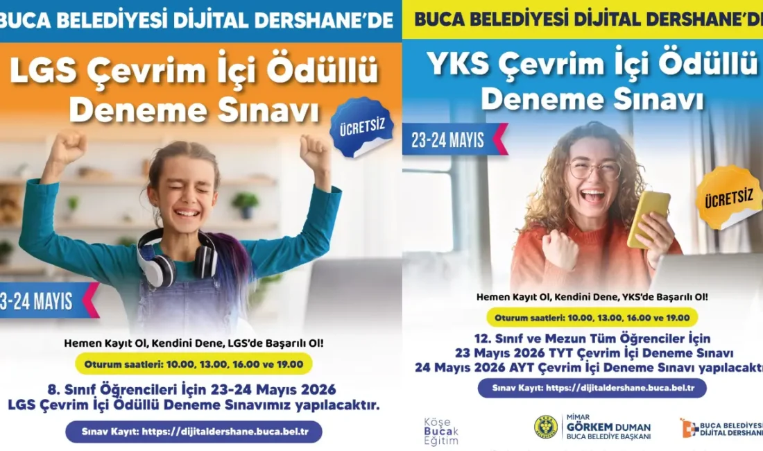 Buca Belediyesi’nin yaklaşık 20 bin öğrenciye ücretsiz eğitim imkânı sunduğu