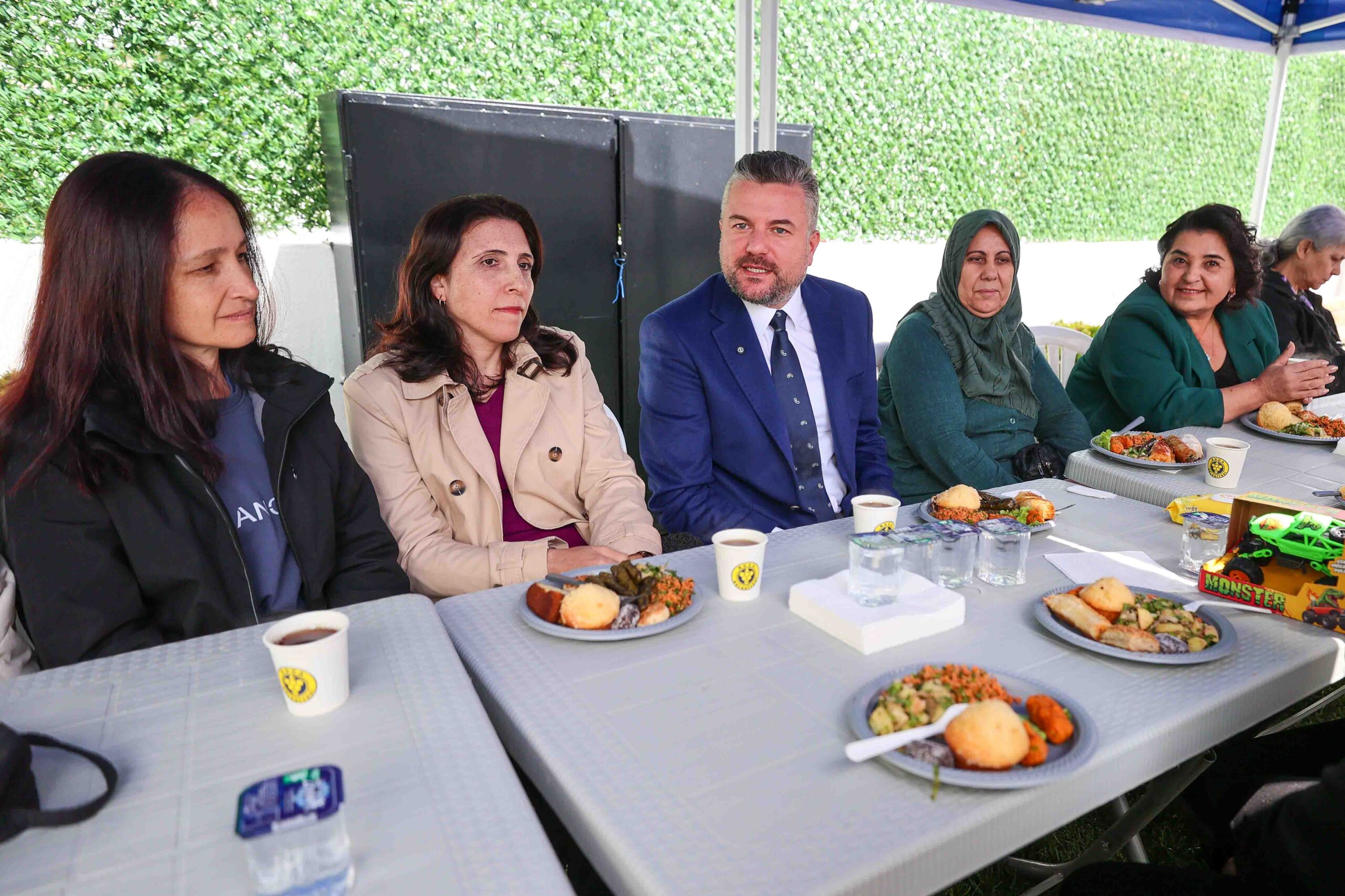 Başkan Görkem Duman, “Beş Çayı” na konuk oldu