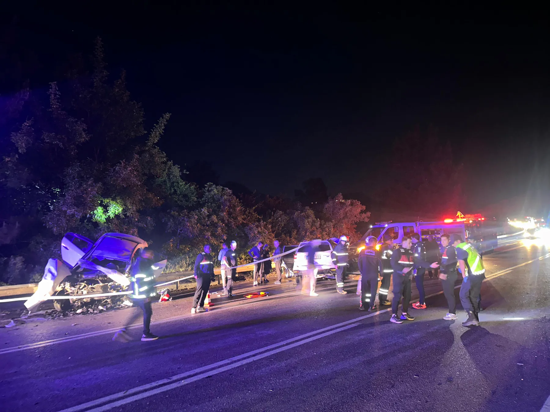 Burdur'da zincirleme trafik kazası: 4 ölü, 11 yaralı