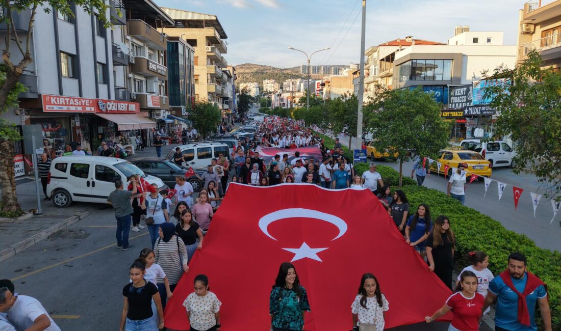 Çiğli’de 19 Mayıs Atatürk’ü Anma, Gençlik ve Spor Bayramı kutlamaları,