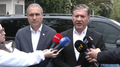 İçişleri Bakanı Mustafa Çiftçi ile makamında acil bir görüşme gerçekleştiren