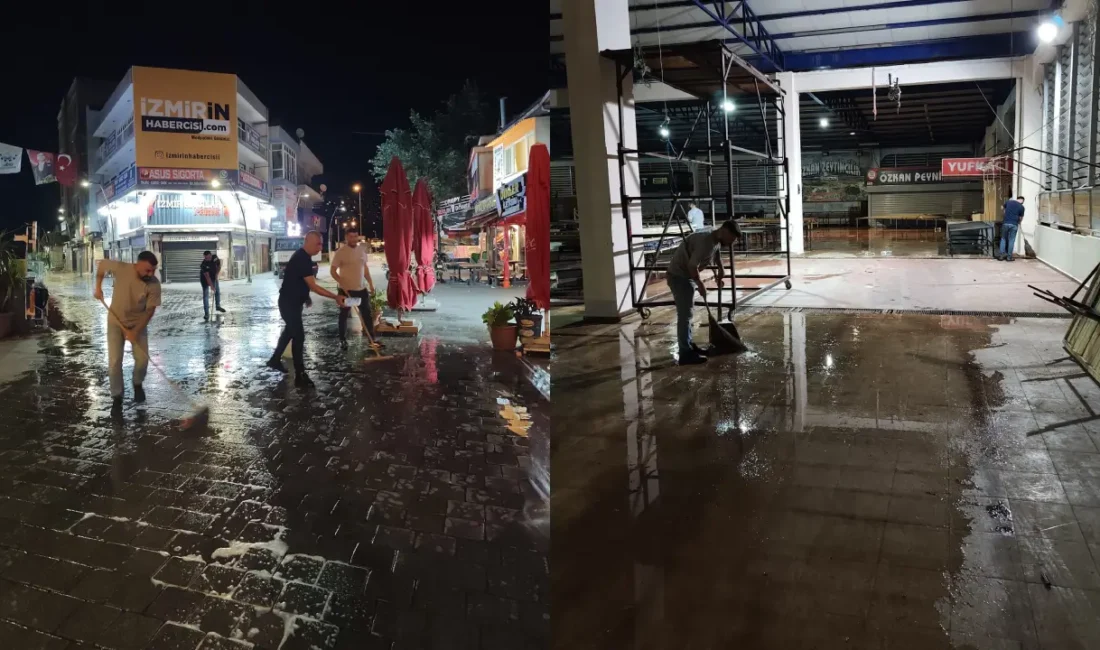 Kurban Bayramı öncesinde Çiğli’de hummalı bir temizlik seferberliği yaşandı. Çiğli