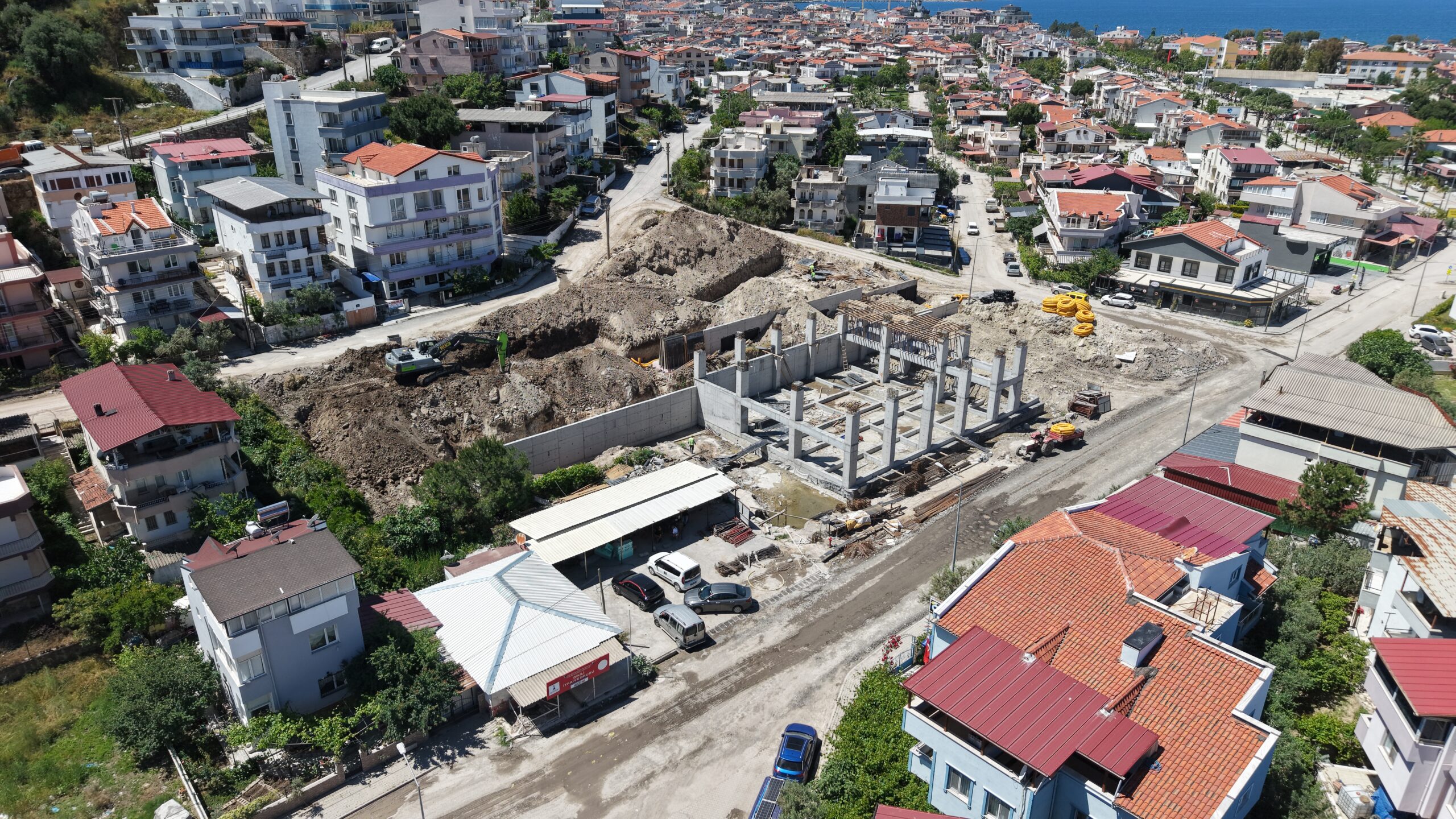 Dikili’ye 68 milyon liralık afet kalkanı: Yeni itfaiye binası hızla yükseliyor! 1 Dikili’ye 68 milyon liralık afet kalkanı: Yeni itfaiye binası hızla yükseliyor!