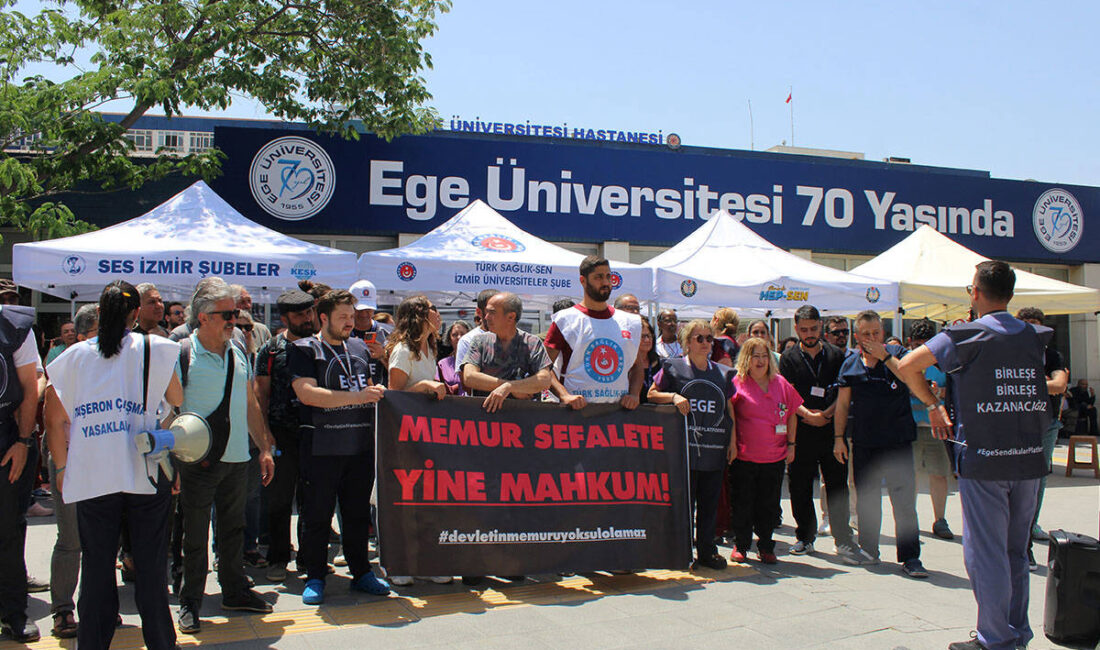 İzmir’in en köklü sağlık kurumlarından Ege Üniversitesi Hastanesi’nde tansiyon yükseldi.