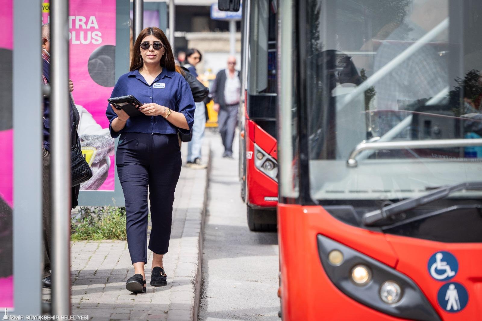 Anne adayı ESHOT şoförü Saide Kaptan: Şimdi en anlamlı yolculuğuna hazırlanıyor