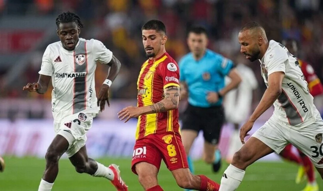 Süper Lig’in 33. haftasında Gaziantep FK’yı 2-1 ile geçerek puanını