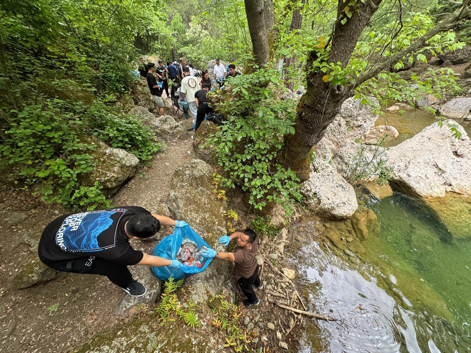 İzmir İtfaiyesi, Malta Şelalesi mevkiinde hem kondisyon depoladı hem de