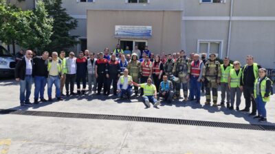 İzmir Büyükşehir Belediyesi, çalışanlarının afet ve acil durumlara hazırlıklı olmasını