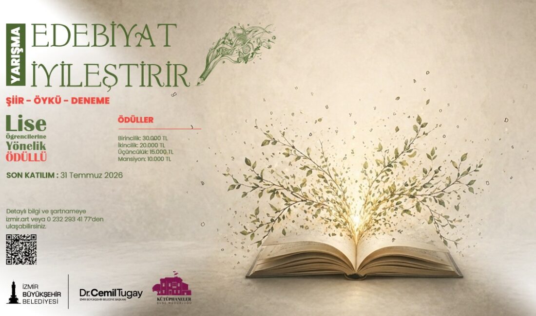 10. İzmir Uluslararası Edebiyat Festivali kapsamında düzenlenen dev yarışma için