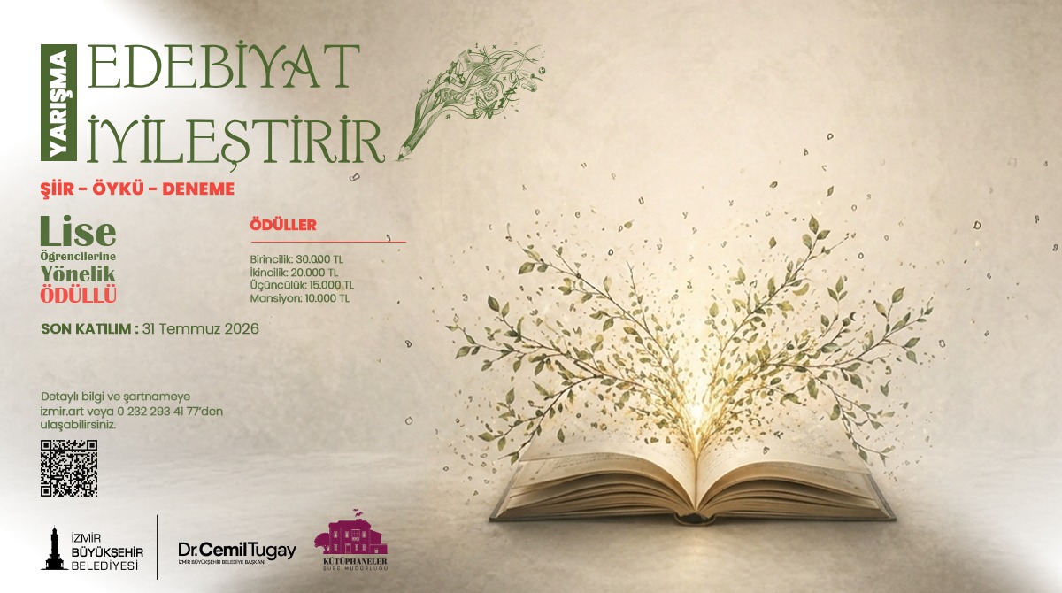 10. İzmir Uluslararası Edebiyat Festivali kapsamında düzenlenen dev yarışma için