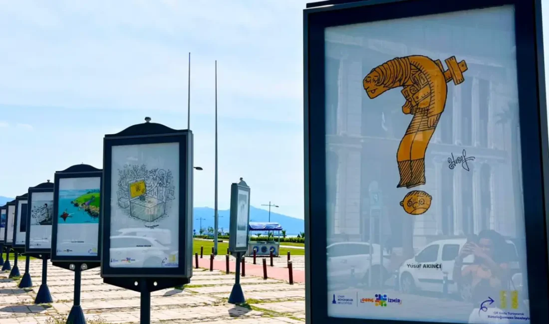 Gençlerin günlük hayatta yaşadığı zorluklar, umutları ve beklentileri usta karikatüristlerin