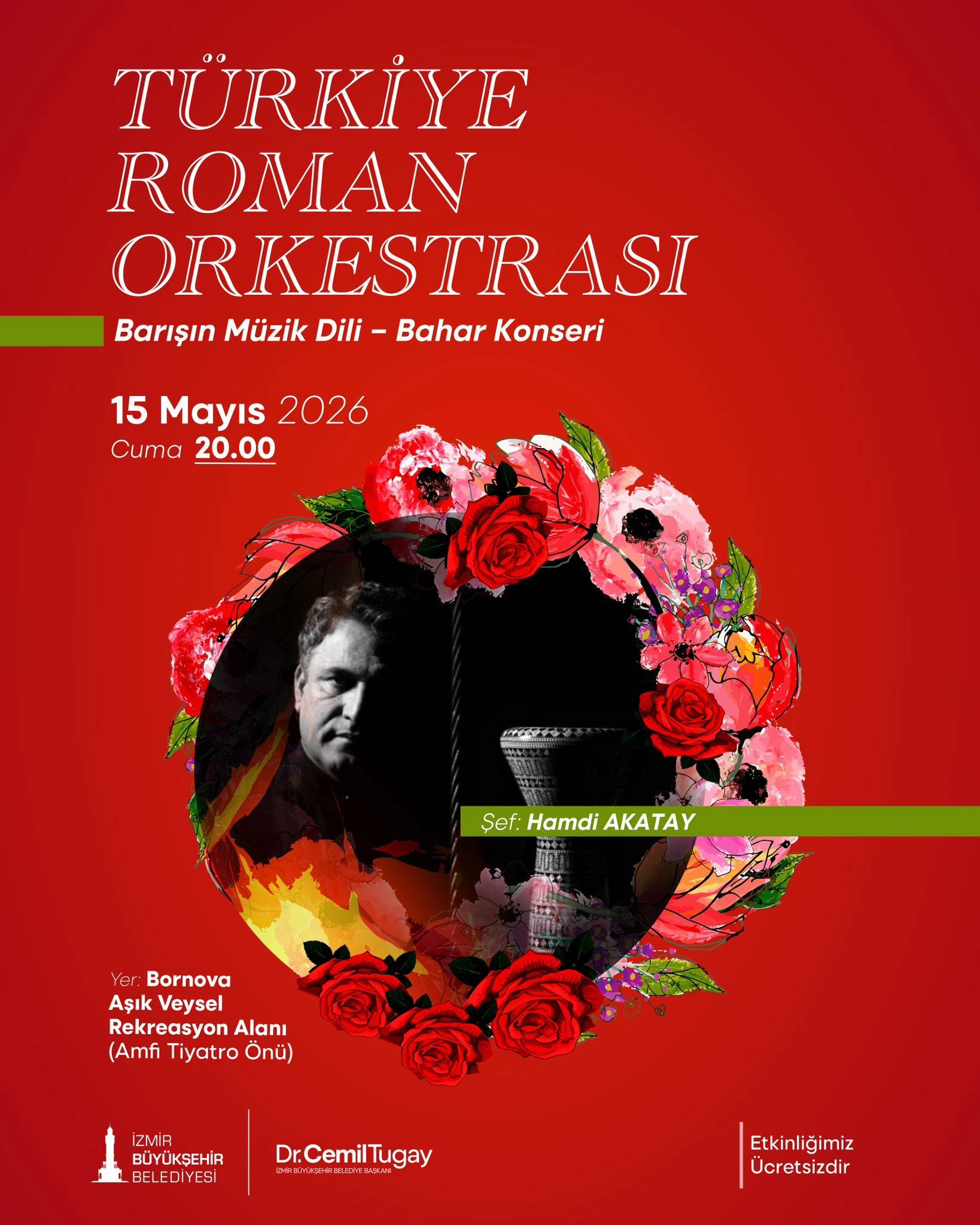 İzmir'de bahar ritimle geliyor: Türkiye Roman Orkestrası’ndan dev konser!