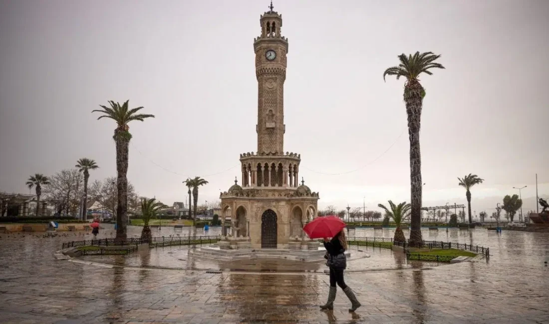 İzmir, Mayıs ayına serin ve yağışlı bir havayla giriyor. Bugün