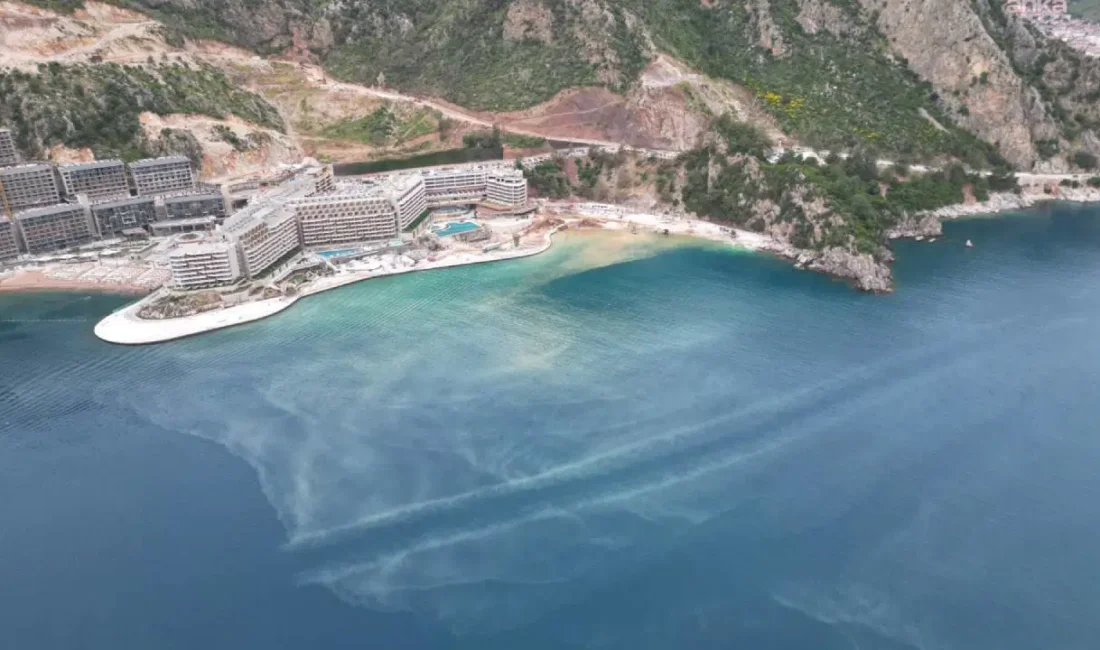 Kent Politikaları Derneği, Marmaris Milli Parkı içindeki koyda iş makinelerinin