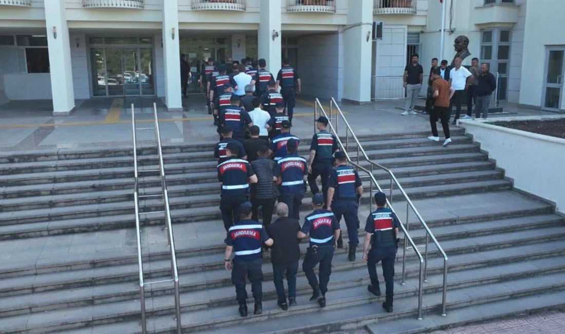 Bodrum Cumhuriyet Başsavcılığı koordinesinde Muğla, Adana ve Şanlıurfa’da düzenlenen eş