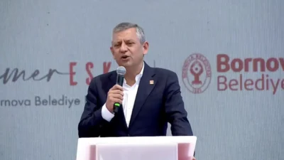 CHP Genel Başkanı Özgür Özel, İzmir'deki toplu açılış töreninde Çeşme