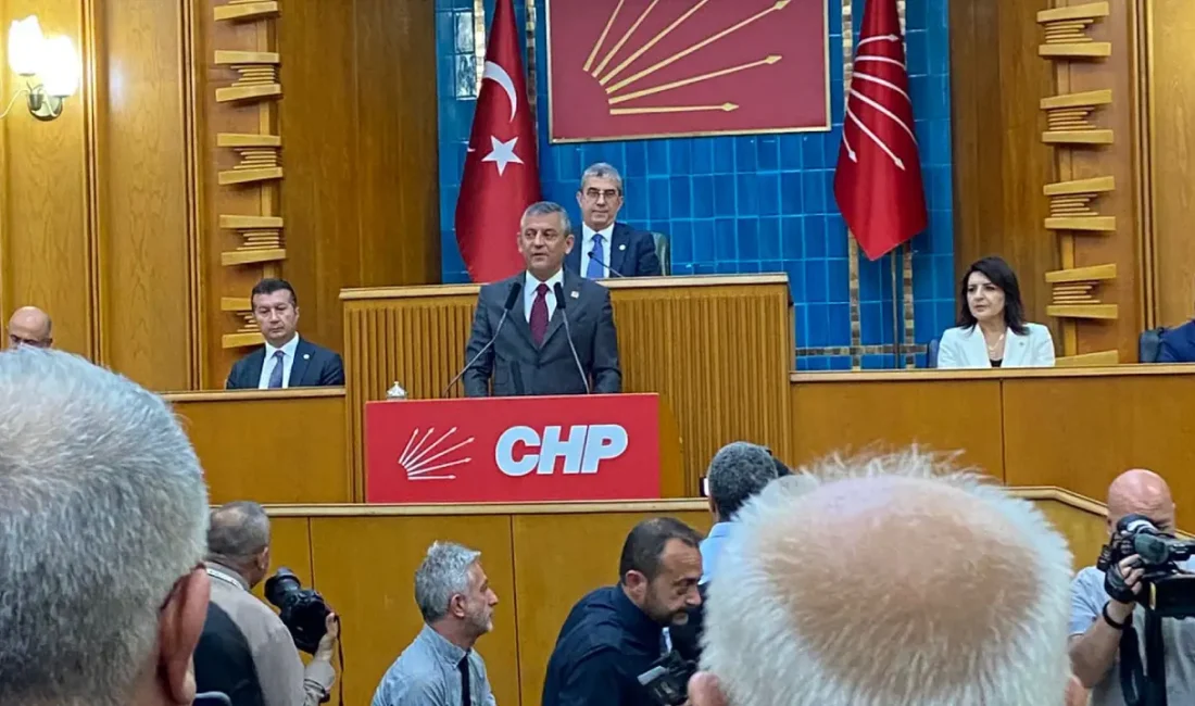 CHP Genel Başkanı Özgür Özel, partisinin Meclis grup toplantısında gündeme