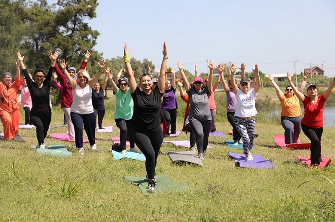 Menderes’in pilatesçilerinde bahar hareketliliği