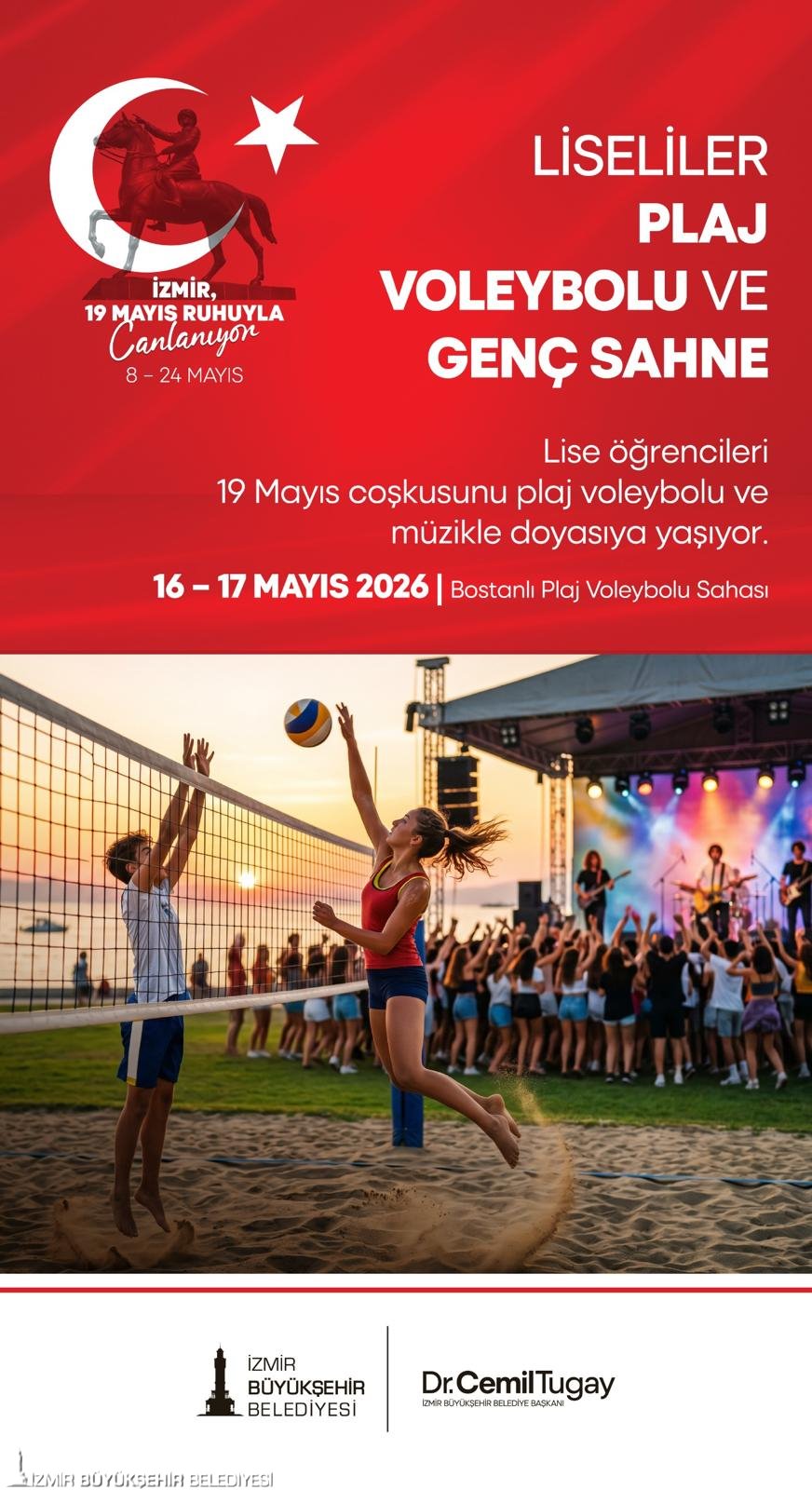 İzmir’de 19 Mayıs coşkusu tüm kenti sardı: Gençler bayramı heryerde hissedecek
