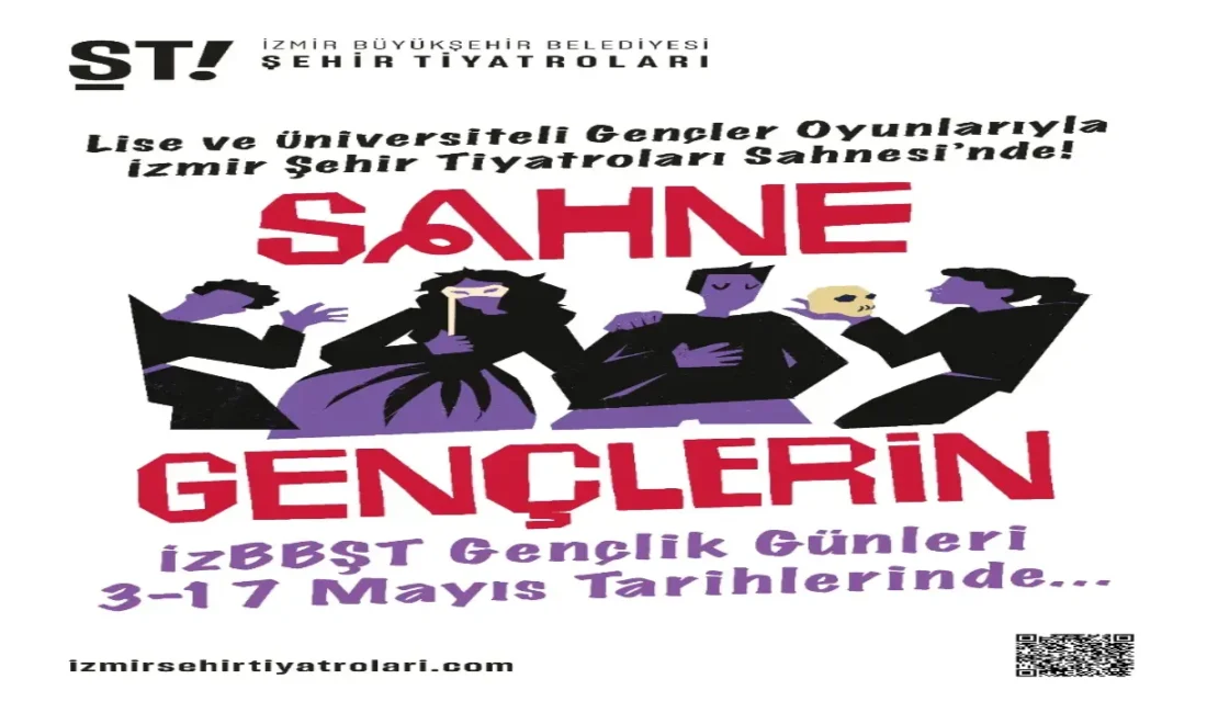 İzmir Büyükşehir Belediyesi Şehir Tiyatroları (İzBBŞT), 3-17 Mayıs tarihleri arasında