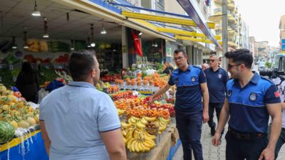 Buca Belediyesi Zabıta Müdürlüğü ekipleri, Kozağaç Mahallesi 220 Sokak üzerinde