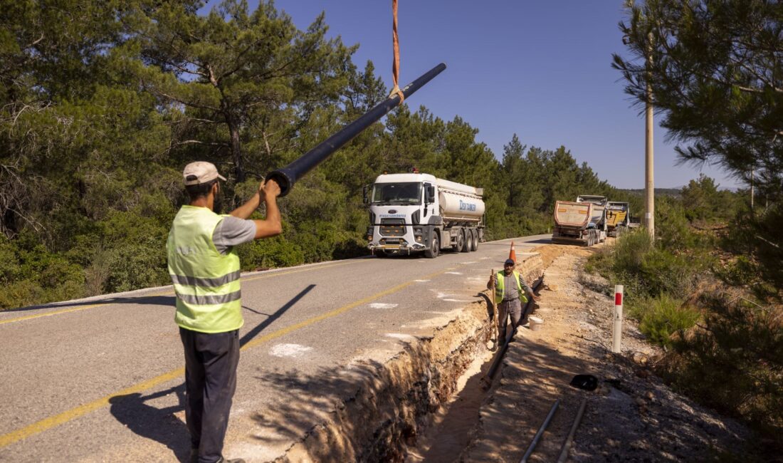 ZSU'nun Urla'da başlattığı dev bütçeli altyapı seferberliğini ve 40 kilometrelik