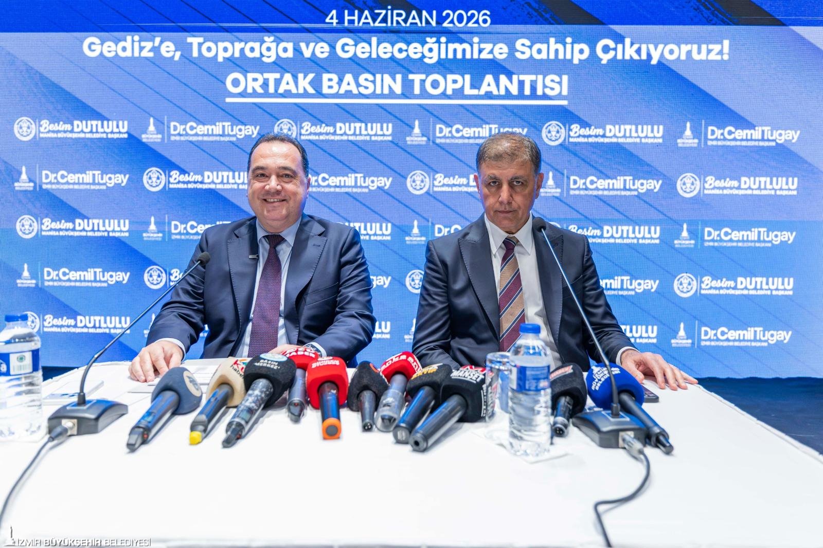 Başkan Tugay'dan Manisa'da Bakanlığa İzmir Körfezi çağrısı