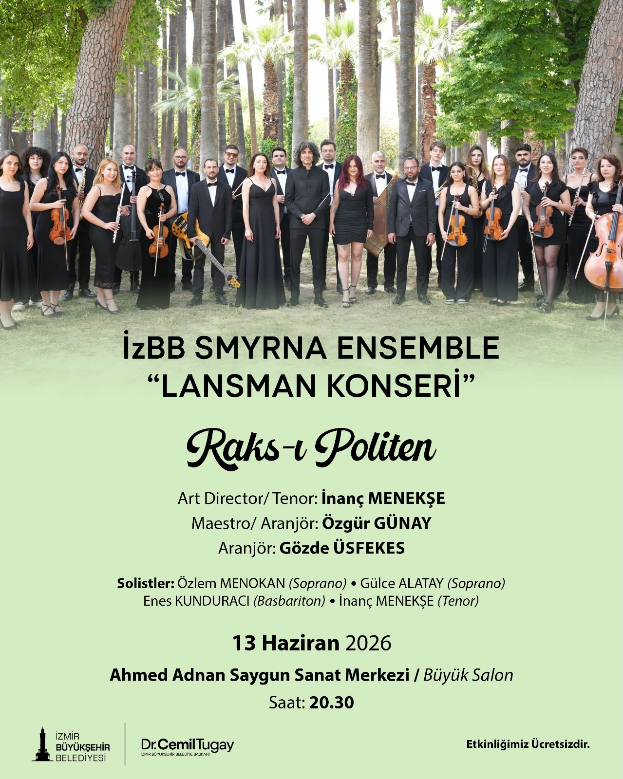 İzmir’e iki dev orkestra birden: Büyükşehir sanatta yeni dönemin startını veriyor!