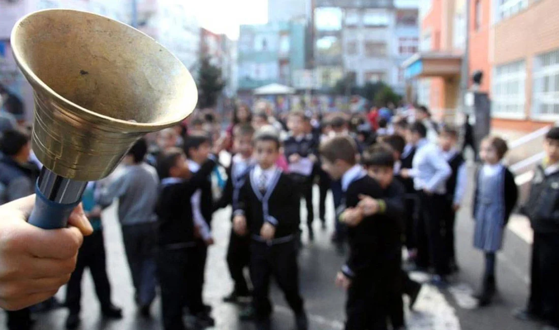 Okul öncesi, ilköğretim ve ortaöğretimde son ders zili cuma günü