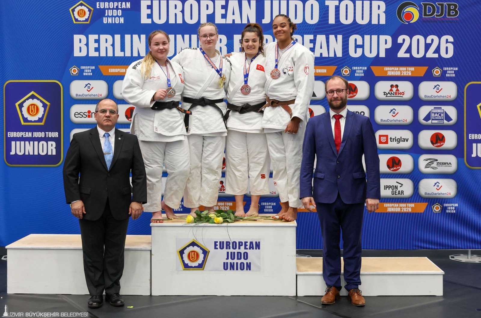 Berlin'de Sema Mete rüzgarı: İzmirli Milli Sporcu kürsüde!