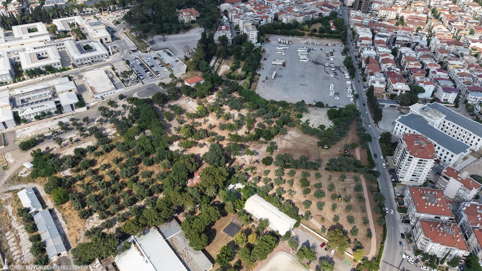 Aliberti Köşkü kent parkına dönüşüyor: Bucalılara yeni nefes ve yaşam alanı