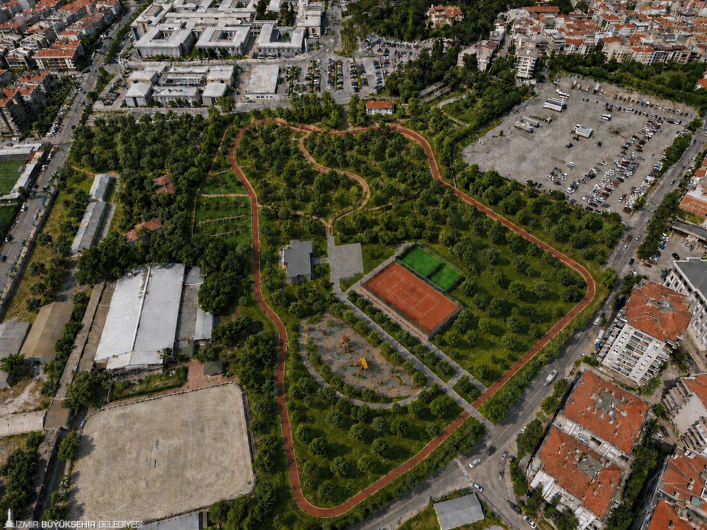 Aliberti Köşkü kent parkına dönüşüyor: Bucalılara yeni nefes ve yaşam alanı