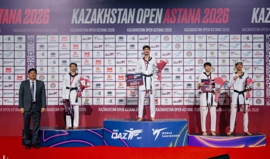 İzmir Büyükşehir Belediyesi Spor Kulübü tekvandocuları, Kazakistan Açık Taekwondo Turnuvası’nda