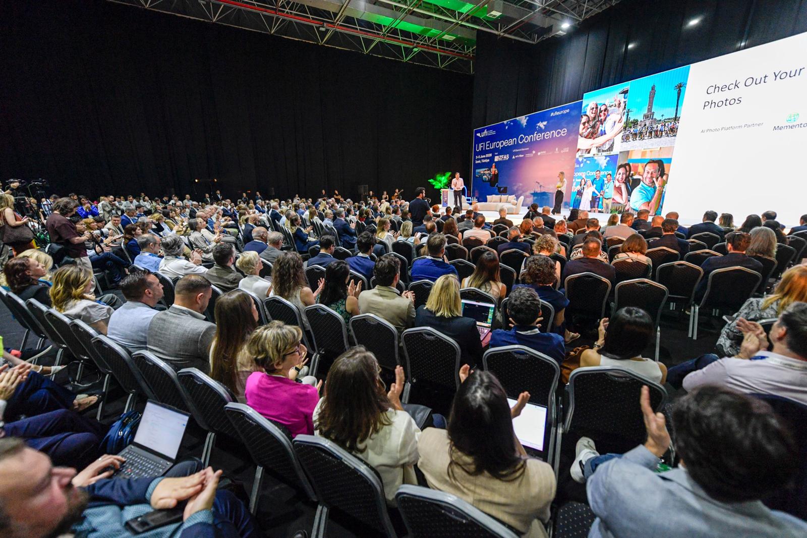 Başkan Tugay UFI Avrupa Konferansı’nda: 'Geleceği birlikte inşa edelim'