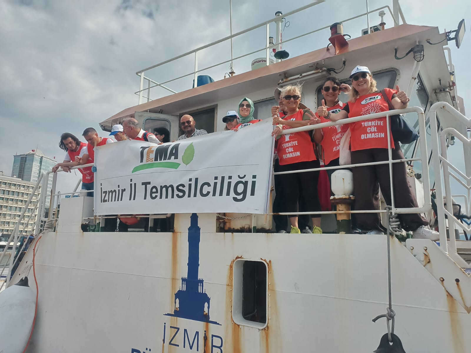 İzmir'de çevre etkinliği: "Çevre koruma ortak sorumluluğumuz"