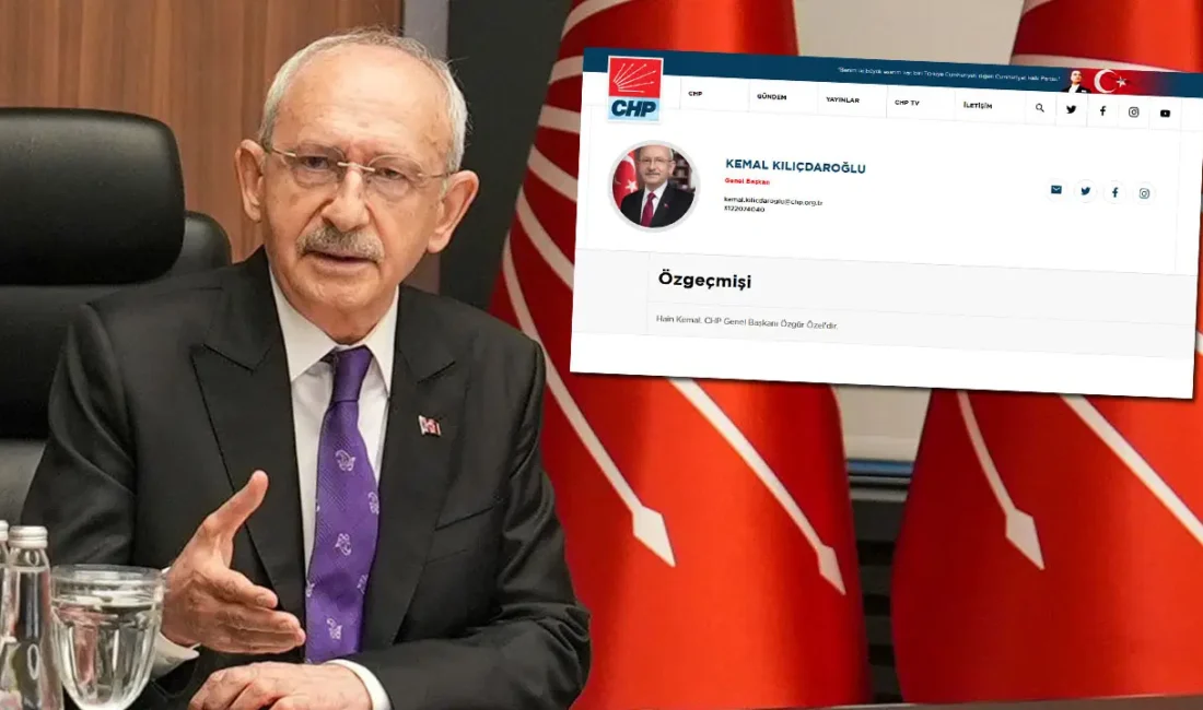 "Mutlak butlan" gerilimi yaşayan CHP'de bu kez internet sitesi ve