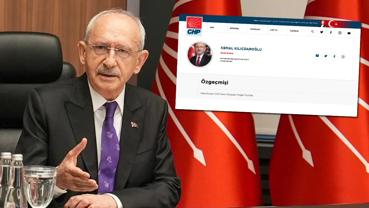 "Mutlak butlan" gerilimi yaşayan CHP'de bu kez internet sitesi ve