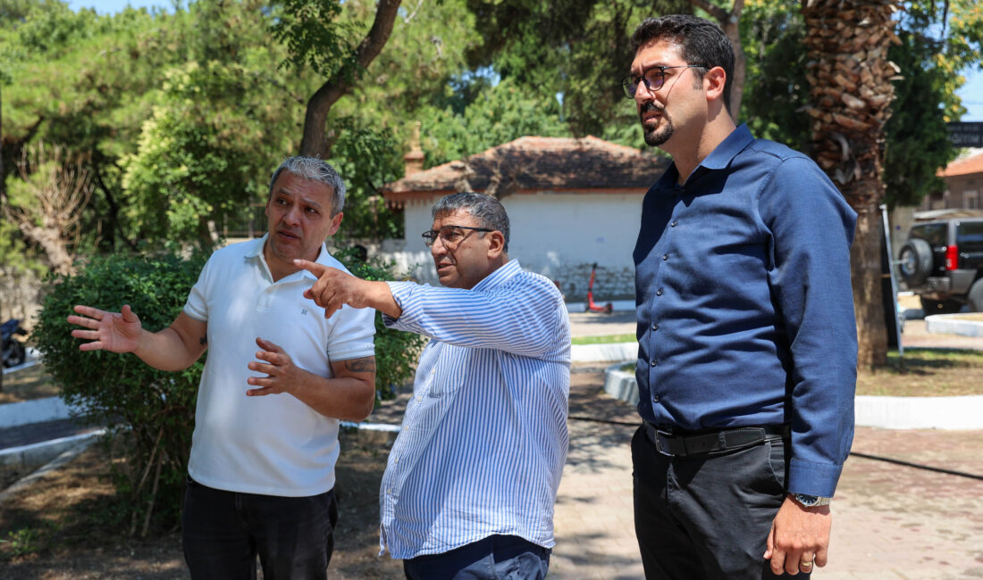 Buca Belediyesi Başkan Vekili Hüseyin Benzer, göreve başlar başlamaz saha