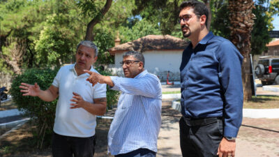 Buca Belediyesi Başkan Vekili Hüseyin Benzer, göreve başlar başlamaz saha