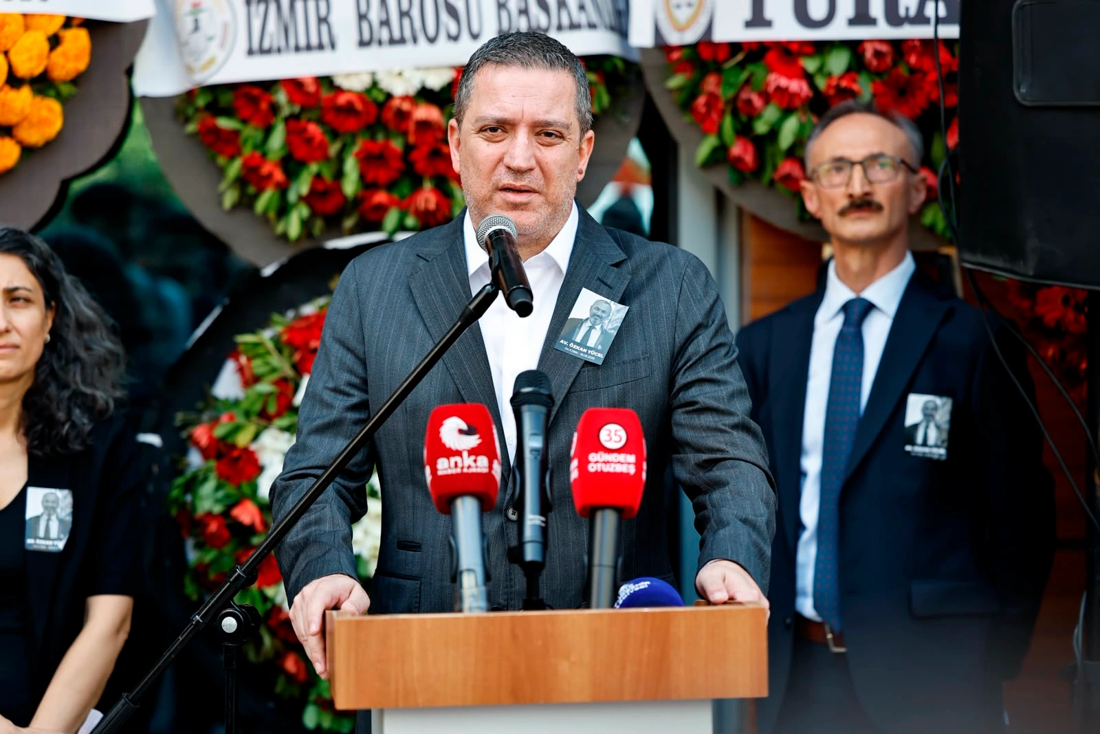 Başkan Tugay, Özkan Yücel'e son görevini yerine getirdi