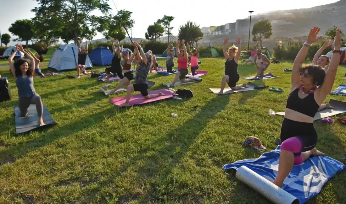 İzmir Büyükşehir Belediyesi tarafından 20-21 Haziran’da yapılacak İzmir Yoga Festivali’ne
