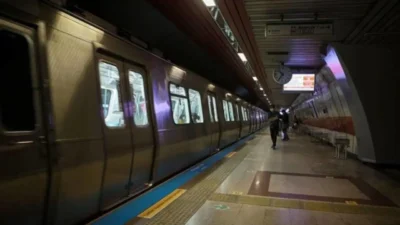M2 Yenikapı-Hacıosman Metro Hattı’nın Şişli-Mecidiyeköy istasyonunda meydana gelen intihar girişimi