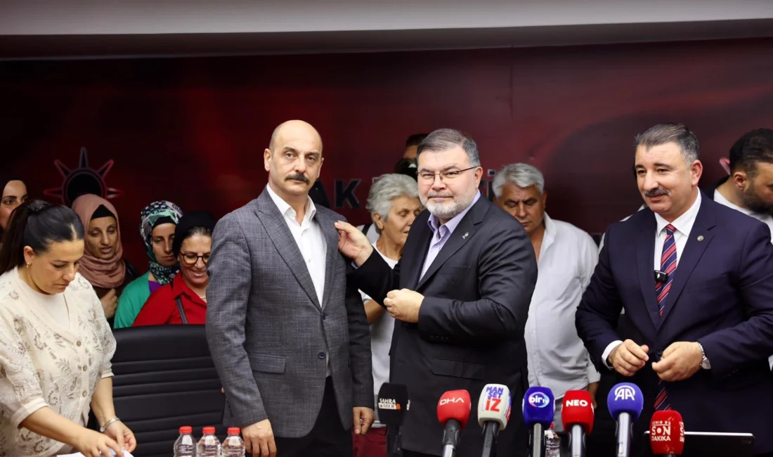 AK Parti İzmir İl Başkanı Bilal Saygılı, AK Parti Konak