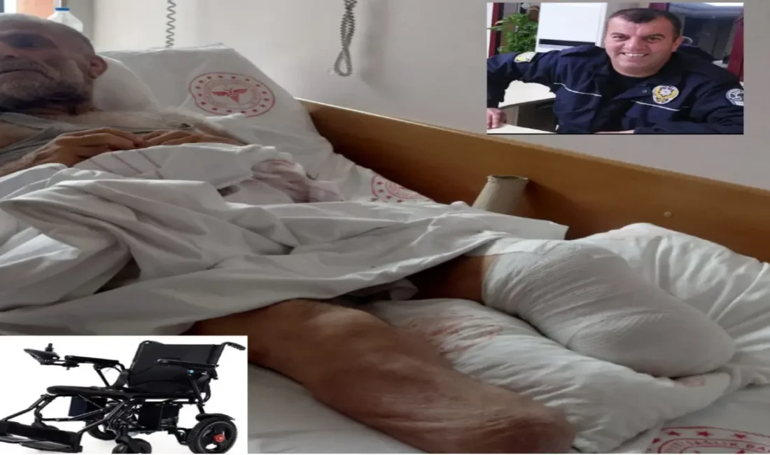 Şeker hastalığı nedeniyle iki bacağını kaybeden 75 yaşındaki Muzaffer Acar'ın