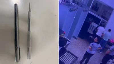 Bakırköy Adliyesi ek hizmet binasına çantasındaki tükenmez kalem görünümlü suikast