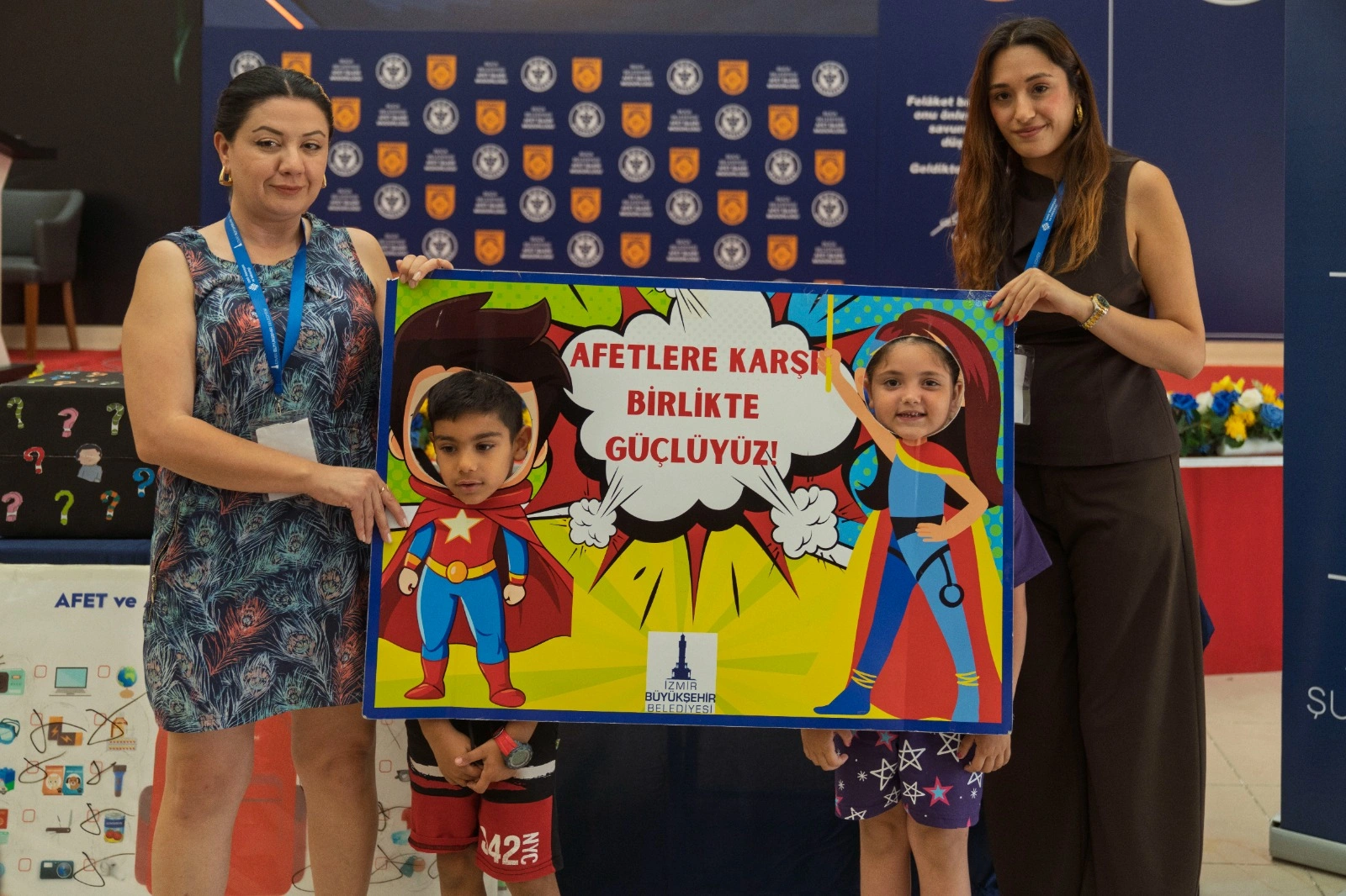 İzmir Büyükşehir Belediyesi, afetlere dirençli bir toplum hedefiyle okul öncesi