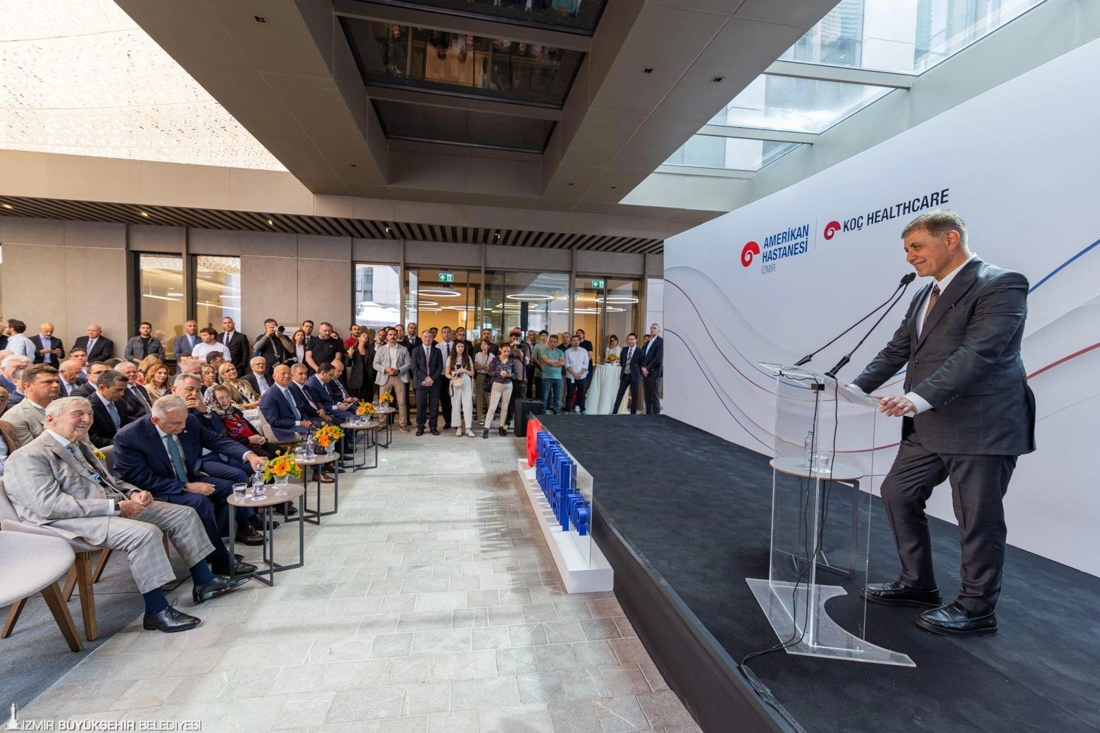 150 milyon dolarlık yatırımla İzmir Amerikan Hastanesi açıldı! Başkan Tugay: İzmir’e sağlıkta en üst seviyeye çıkmak yakışır