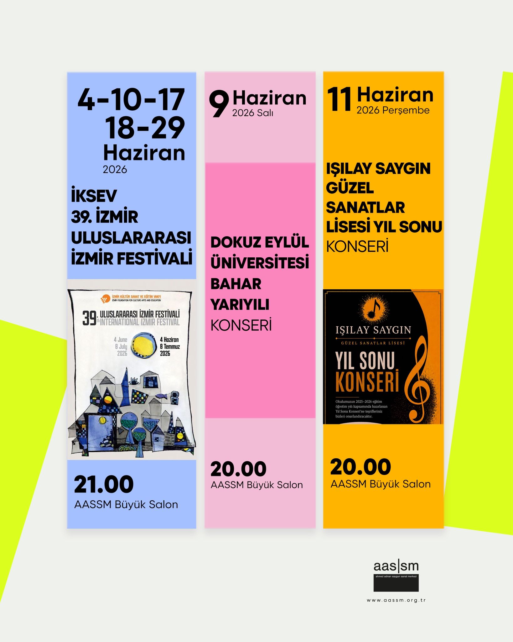 Kültürün kalbi AASSM’de atacak: 39. Uluslararası İzmir Festivali ve yaz konserlerinin takvimi açıklandı!
