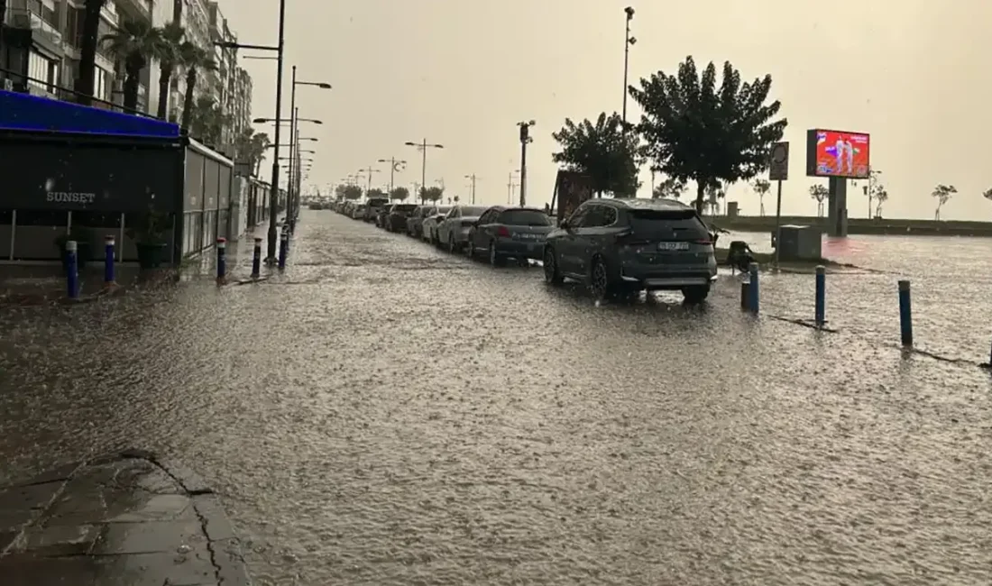 İzmir genelinde mevsim normallerinin üzerinde seyreden bunaltıcı hava yerini yağmura